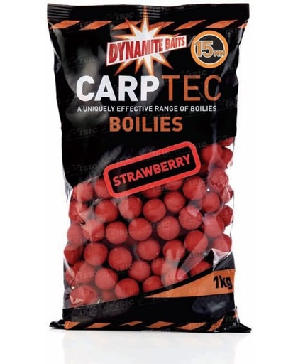 Dynamite Baits CarpTec Strawberry  | Boilie | 20mm | 2kg