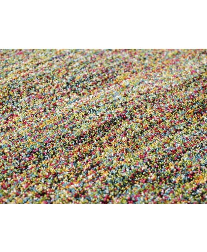 Vloerkleed tapijt Rainbow Groen Laagpolig - 200x290 cm