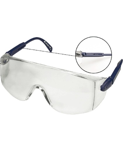 Veiligheidsbril Verstelbaar Knik en Uitschuifbare Pootjes, CE en TUV
