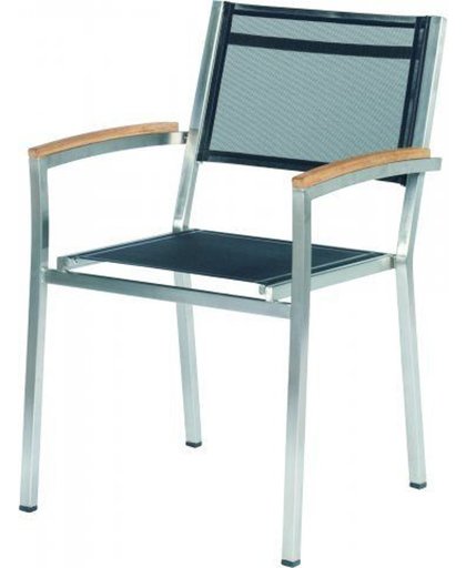 4 Seasons Outdoor Tuinset Outdoor Nexxt Stackable Chair Black