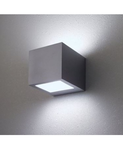Cubetto G2 wandlamp up&down grijs 3W LED 3000K
