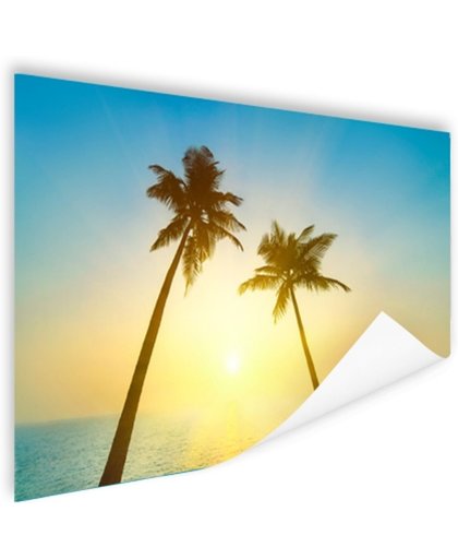 Een tropisch paradijs Poster 120x80 cm - Foto print op Poster (wanddecoratie)