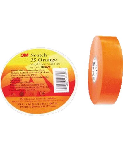 3M 35-ORANGE-3/4 duct tape Oranje PVC 20,1 m
