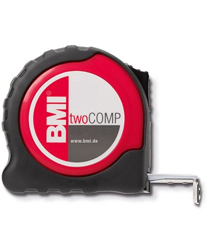 BMI Rolbandmaat 10m TwoComp magnetisch