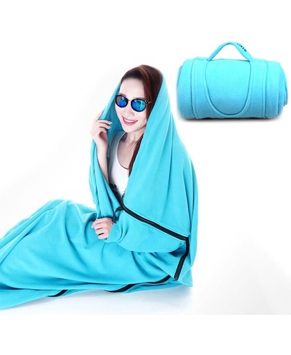 Bluefield Ultra-light Multifunction Polar Fleece Portable Outdoor Camping Envelope Style Sleeping Bag  Size: 185.0x80.0cm