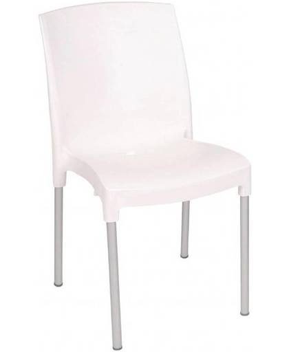 Bolero stapelbare stoel wit ( set van 4 )