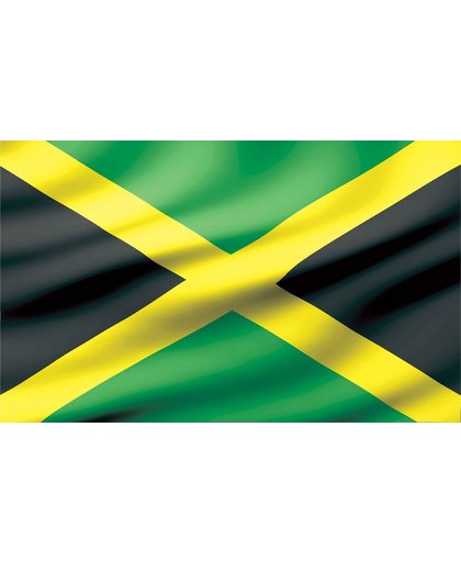 Fotobehang Flag Jamaica | XXL - 312cm x 219cm | 130g/m2 Vlies