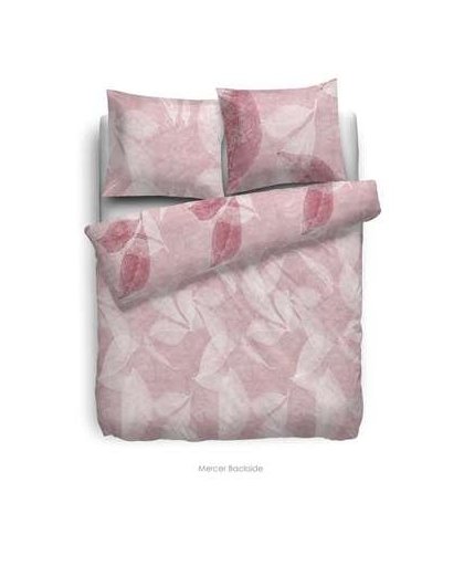 HnL Living dekbedovertrek Mercer - roze - 140x220
