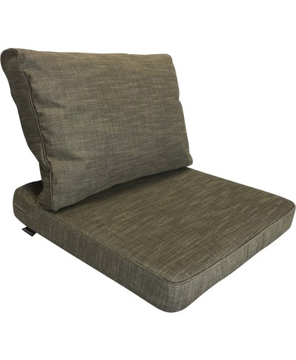 Madison Luxe Kussenset Taupe 60x60 en 60x40