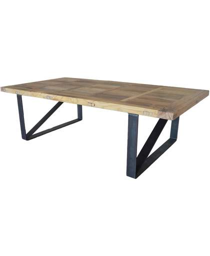 Manhattan bridge salontafel 150x80 cm gerecycled iepenhout