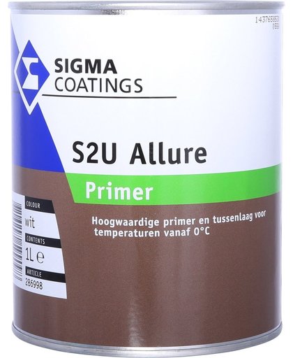 Sigma S2U Allure Primer RAL 9010 Gebroken wit 2,5 Liter