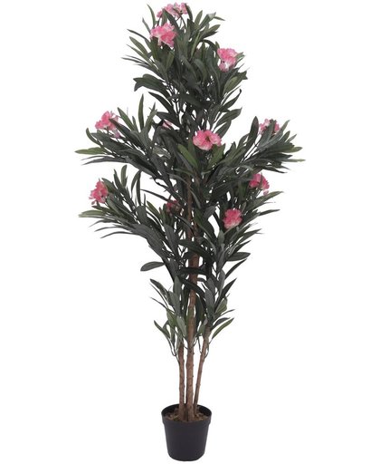 Europalms kunstplant - Oleander kunstboom - roze - 150 cm