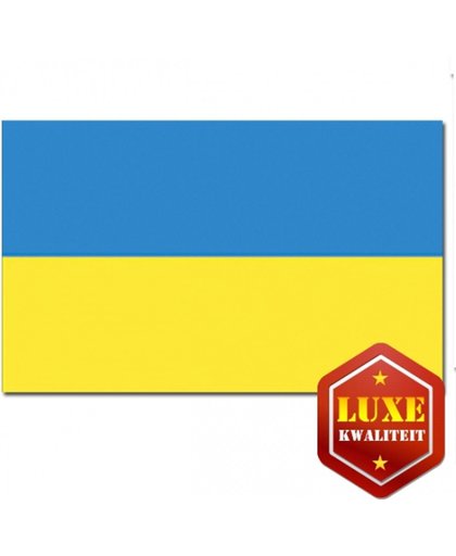 Luxe vlag Oekraine