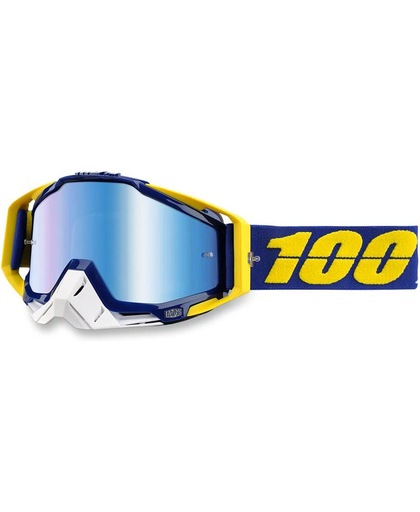 100% Crossbril Racecraft Lindstorm/Mirror Blue