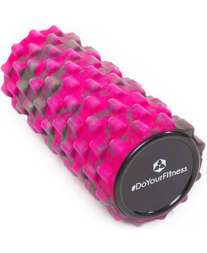 #DoYourFitness - Fascia rol - »Ishana« - foam roller voor  zelfmassage - Afmetingen: L34cm x D14cm - roze