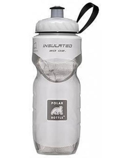 Polar Bottle geïsoleerde bidon - 0,6l - White