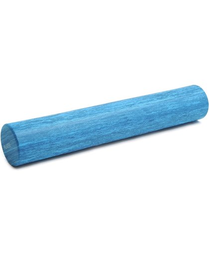 Fascia/pilates rol pro - blauw gemarmerd blue marble (90 cm) Yogablok YOGISTAR
