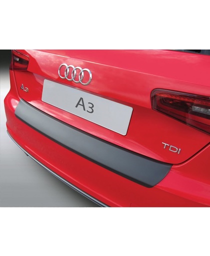 ABS Achterbumper Beschermlijst Audi A3 8V 3-deurs 6/2013- Zwart