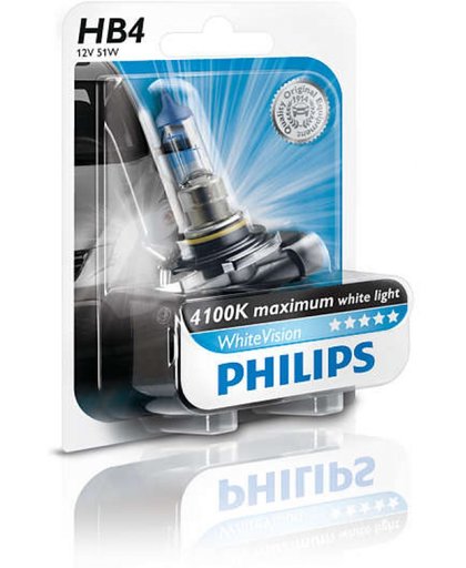 Philips WhiteVision 3700k blister 1 lamp - H11