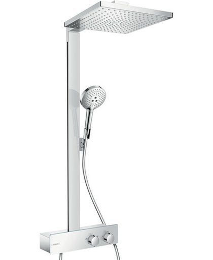 Raindance Select E 300 showerpipe ShowerTablet 350 - hoofddouche 30 cm - met doucheslang 160 cm