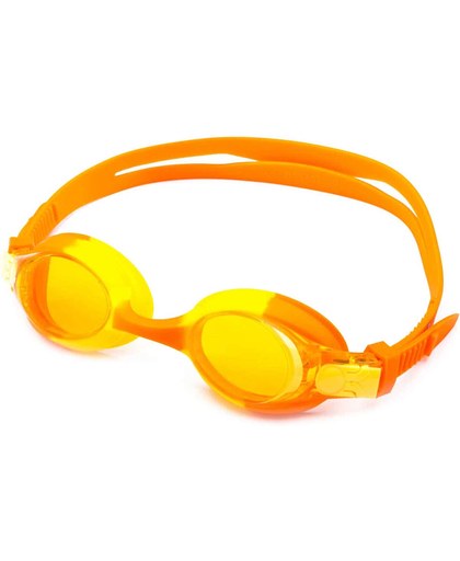 #DoYourSwimming - Zwembril incl. transportbox -  Picco  - anti-fog systeem, krasbestendige glazen met ge ntegreerde UV-bescherming  - voor kinderen tot 12 jaar - AF-700 / oranje/geel