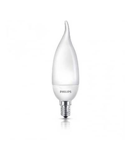 Philips Candle Bent tip Spaarlamp kaars met gebogen uiteinde 8727900926668 ecologische lamp