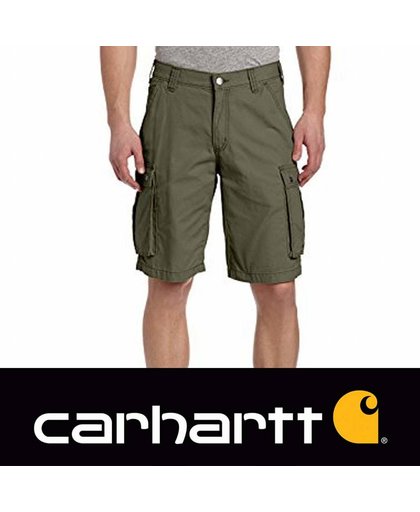Carhartt Rugged Cargo Army Green Shorts Heren Size : 32