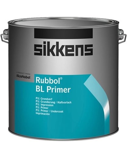 Sikkens Rubbol BL Primer RAL9005 Gitzwart 2,5 Liter