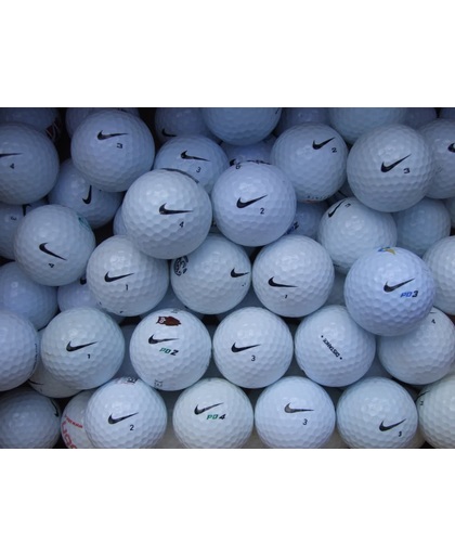 Golfballen gebruikt/lakeballs Nike mix AAAA klasse 50 stuks.