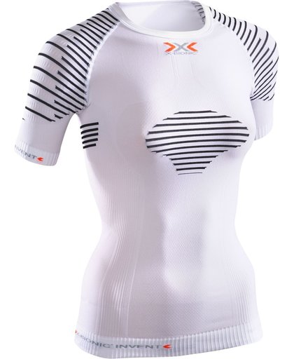 X-Bionic Invent Summerlight  Sportshirt - Maat L  - Vrouwen - wit/zwart