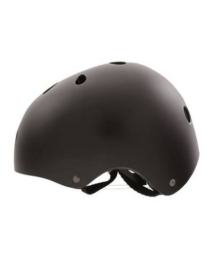 Ventura Freestyle BMX helm glanzend zwart maat 54/58 cm