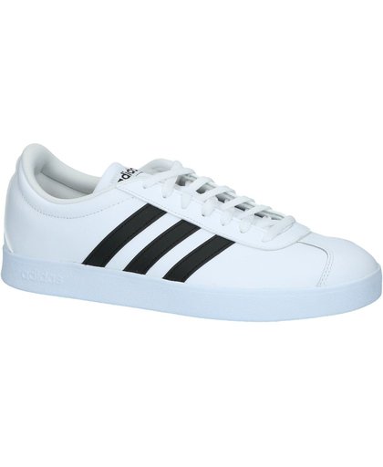 Adidas - Vl Court 2.0  - Sneaker laag sportief - Heren - Maat 42,5 - Wit - Ftwr White/Cblack/Cblack