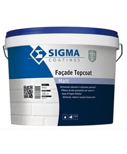 Sigma Facade Topcoat Matt RAL 7024 Grafietgrijs 10 Liter
