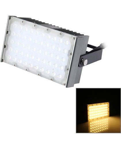 50W 5000 LM 50 LEDs SMD-5730 IP68 Waterproof LED Floodlight Lamp  AC 85-265V(Warm White)