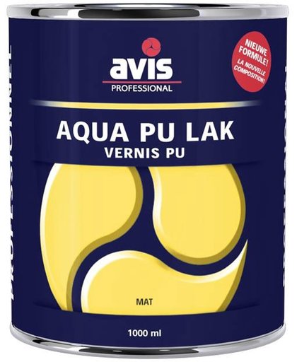 Avis Aqua Pu-lak Hoogglans-1 Liter