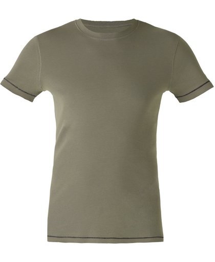 Yoga-T-Shirt "Oliver", olive S Trainingsshirt YOGISTAR