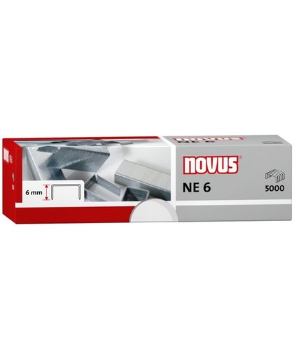 nietjes Novus NE 6 voor elektrische machines doos a 5000 stuks