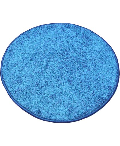 Tapijtkeuze Karpet Batan - 200 cm rond - Lichtblauw