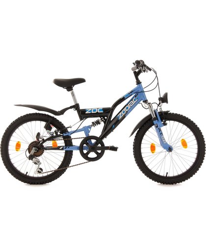 Ks Cycling Fiets 20'' kinderfiets Zodiac van KS Cycling, zwart-blauw, FH 31 cm - 31 cm