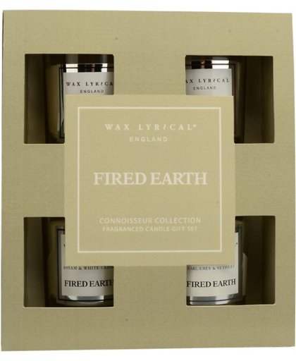Wax Lyrical Fired Earth Scented Votive Candle Gift Set