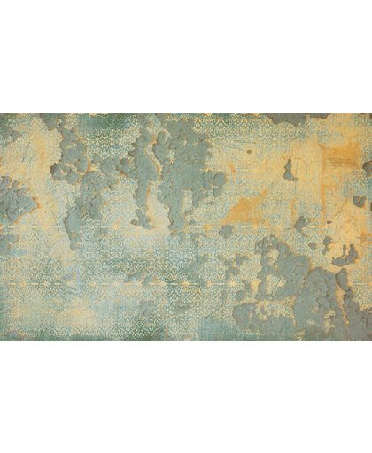 Fotobehang Industrieel, Muur | Geel | 104x70,5cm