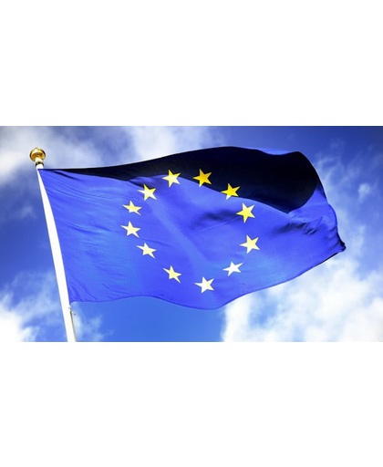 Europese Vlag groot formaat  1.50m x 2.50m | Grote stormvlag EU / Europa