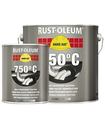 Rust-Oleum Hittebestendige lak Inhoud: 2,5 liter, Kleur: Zwart