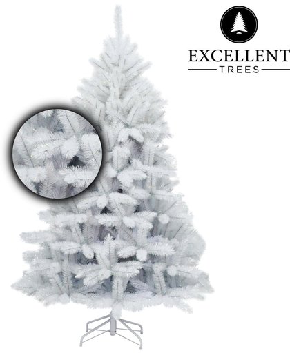 Witte kerstboom Excellent Trees Stavanger White 150 cm - Luxe uitvoering