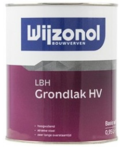 Wijzonol LBH Grond HV 1,0 ltr. RAL9010