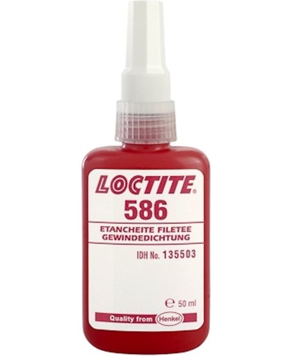 Loctite 586 schroefdraadafdichting - 50ml - hoge sterkte voor koper en messing