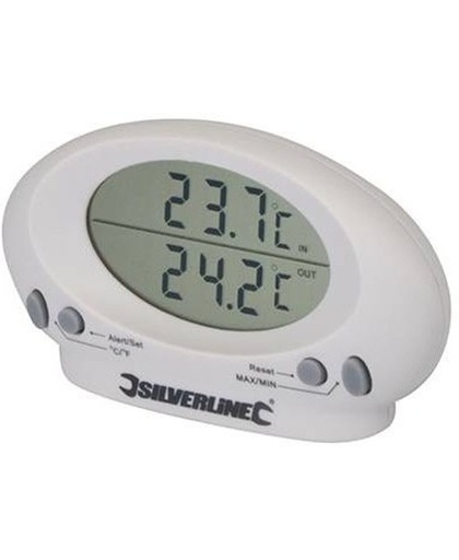 Silverline thermometer voor binnen en buiten