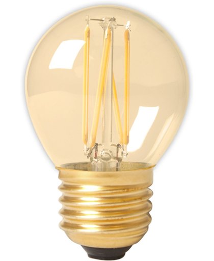 LED Filament P45 E27 Amber 3,5W Dimbaar