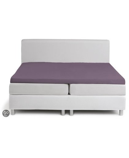 Topcover katoen 140 x 200 (21) purple Standaard (tot 8 cm) Nightkiss