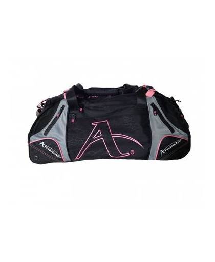 Arawaza Sporttas multifunctioneel zwart/roze 98 liter